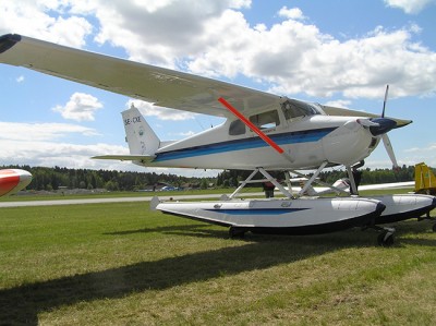 SE-CXE på Barkarby vid EAA Fly-in den 3 juni 2006. Foto: Sven-Erik Jönsson