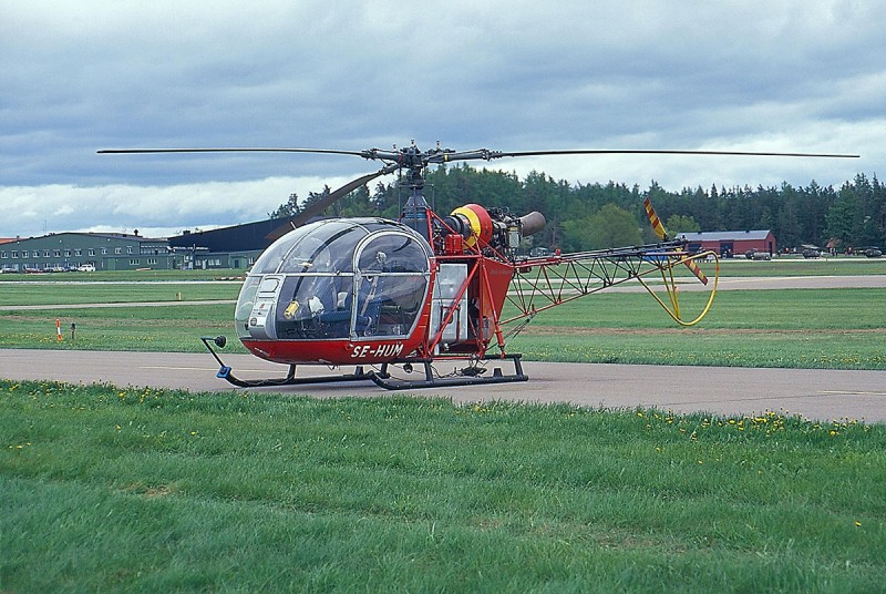 SE-HUM vid flygdag på Malmen den 2001-05-19. Foto: Sven Stridsberg.