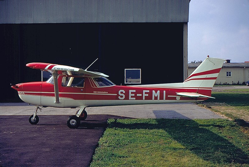 SE-FMI på Bulltofta 1974. Foto: Sven Stridsberg.