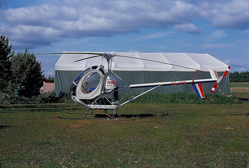 SE-HFS sommaren 1976, plats ej känd. Foto: Sven Stridsberg