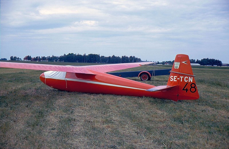 SE-TCN på Hovby, Lidköping den 1974-06-16. Foto: Sven Kull.