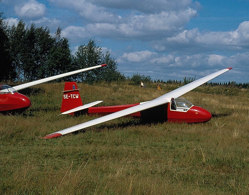 SE-TCW på Ålleberg sommaren 1971. Foto: Uldis Sisins