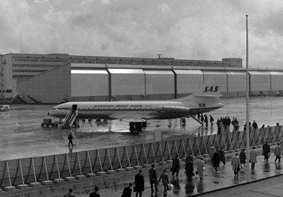 SE-DAA på Arlanda den 5 juli 1962. Foto: Ulf Essén