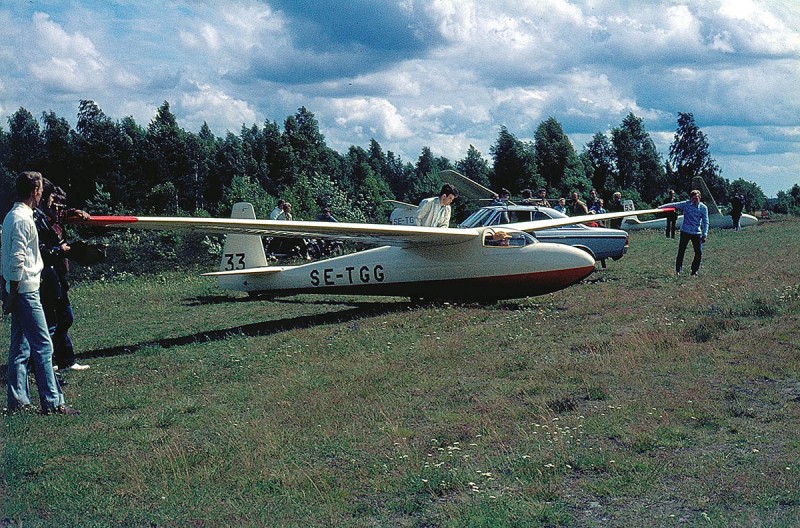 SE-TGG på Kronobergshed 1970. Foto: Uldis Sisins