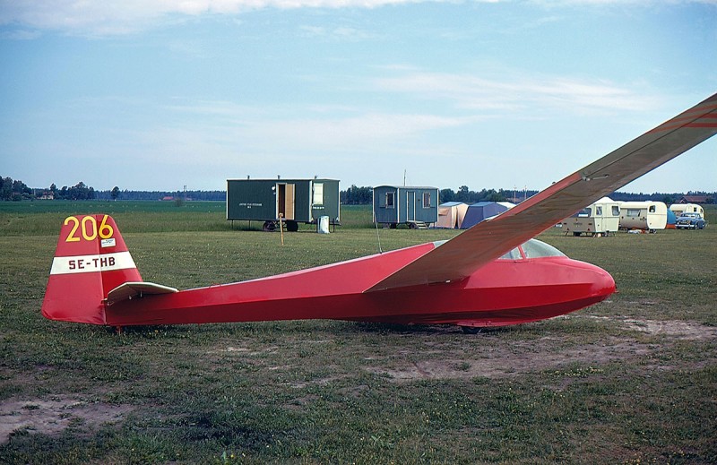 SE-THB på Hovby, Lidköping den 1974-06-16. Foto: Sven Kull.