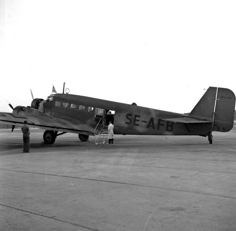 Midlanda sept 1945 Foto Herbert Bylund Västerbotten Kuriren