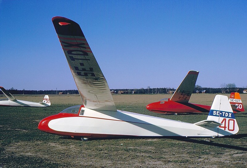 SE-TDX, april 1974, plats ej känd. Foto: Sven Stridsberg.