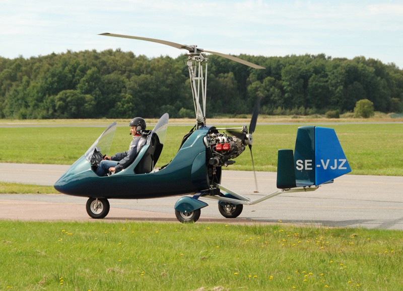 SE-VJZ på Säve vid Göteborg Aero Show den 31 augusti 2008. Foto: Sven-Erik Jönsson.