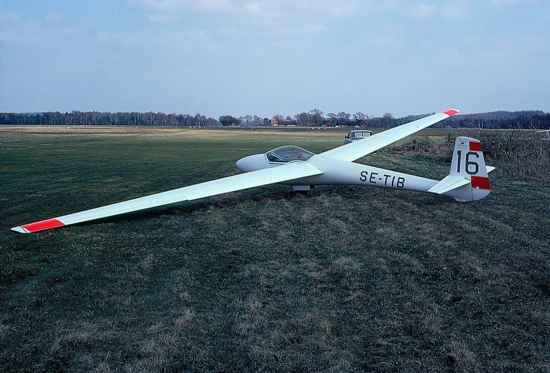 SE-TIB på Sövdefältet maj 1982. Foto: Sven Stridsberg