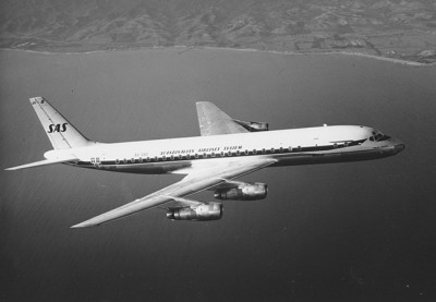 SE-DBD &quot;Folke Viking&quot; i april 1965. <br />Foto ur Johannes Thinesens donerade arkiv