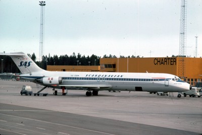 SE-DBM på Sturup den 25 februari 1976. Foto: Benny Karlsson