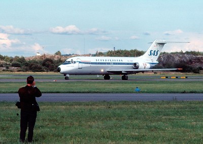 SE-DBP på Torslanda den 28 juli 1977. Foto: Leif Fredin
