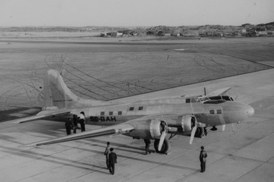 Nils Olof Andersson har bidragit med detta foto som <br />TL Sture Nilsson tagit 1946 på Torslanda.