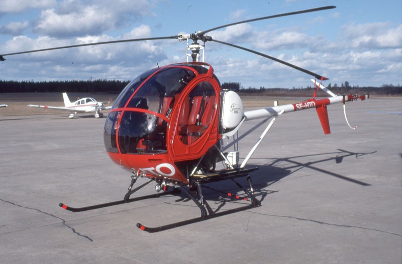 SE-HTO på Skavsta, Nyköping 1989-03-22. Foto: Jonny Andersson