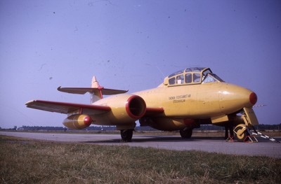 SE-DCC på Malmen i mitten 1960-talet.<br />Foto: John Berggren