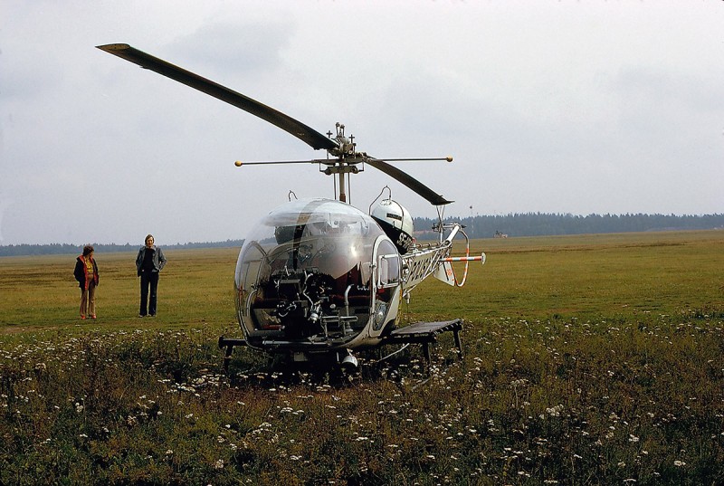 SE-HPG på F 17, Ronneby 1975. Foto Uldis Sisins