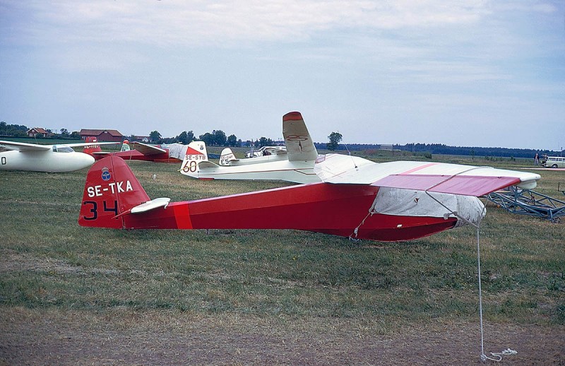 SE-TKA på Hovby, Lidköping 1974-06-16. Foto: Sven Kull