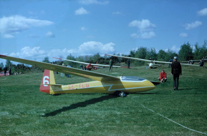 SE-TCG på Ålleberg 1966. Foto: Thorsten Fridlizius