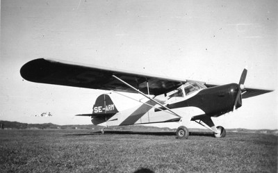 SE-ARM på Torslanda ca 1947-1948. Foto: Bengt Antonsson via Nils Olof Andersson