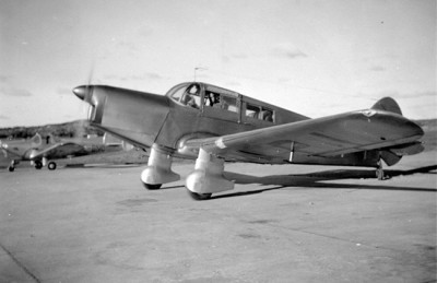 SE-API på Torslanda. Foto: Torsten Martinsson ca 1947-49