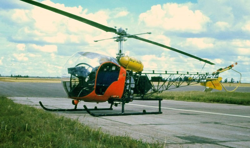 SE-HAO med titel AUTAIR, år 1957. Plats ej känd. Foto: Erland Jonsson