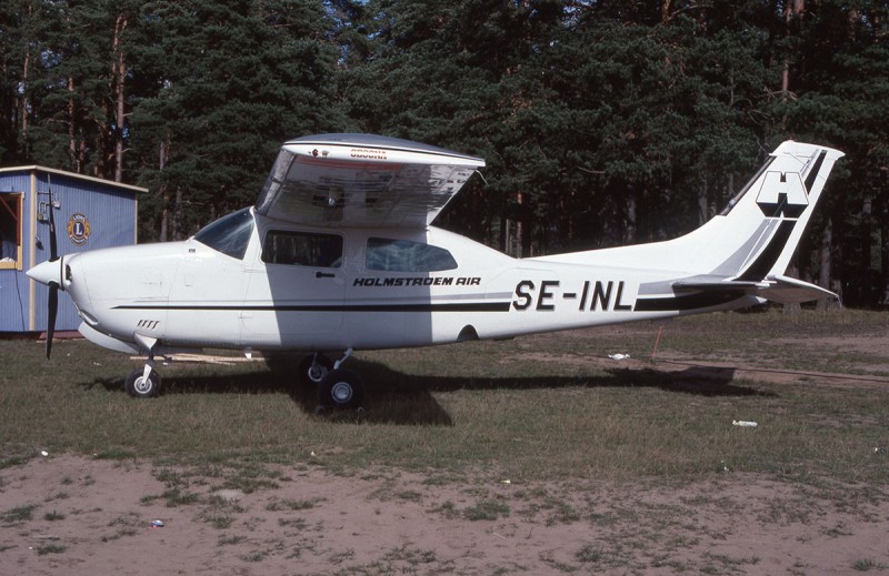 SE-INL på Eksjö den 1989-08-13. Foto: Jonny Andersson