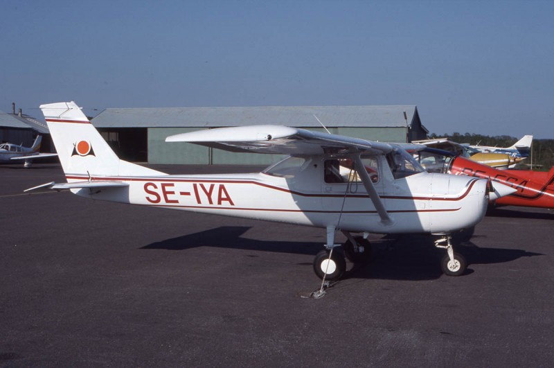 SE-IYA på Skövde 1988-05-27. Foto: Jonny Andersson.