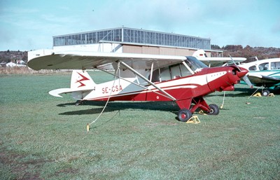 SE-CSA på Torslanda ca 1962-1963. Foto: Göran Grahn.