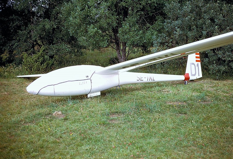 SE-TKL på Ålleberg 1974-07-24. Foto: Sven Kull.