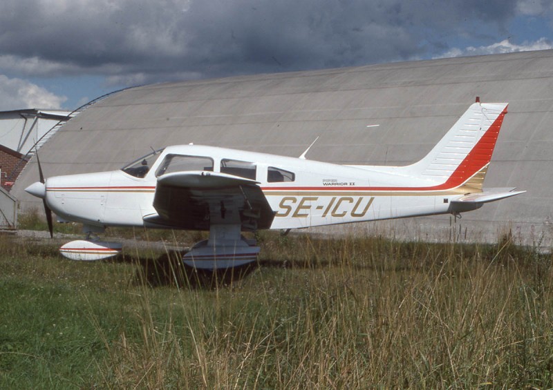 SE-ICU vid Nyge Aero på Brandholmen, Nyköping den 1979-08-06. Foto: Hans Wallin.