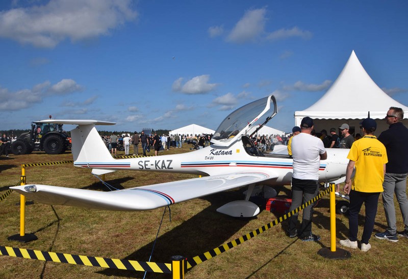 SE-KAZ fotograferad vid flygdag på F 17 Ronneby 2024-08-24. Foto: Sven-Erik Jönsson.