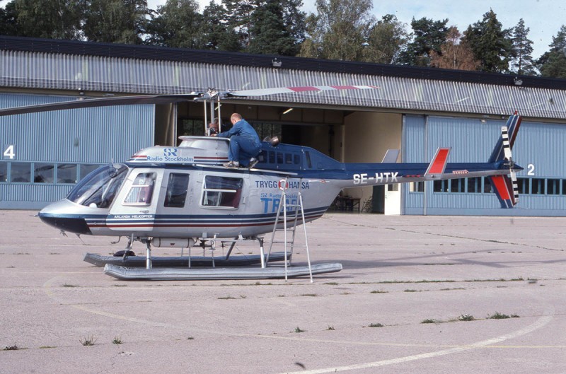 SE-HTK på Barkarby den 1995-08-25. Foto: Hans Wallin.