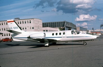 SE-DDE på Bromma, troligen 1980-talet. Foto: Peter Liander