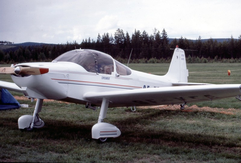 SE-XFA, plats och datum ej känt, möjligen 1984. Foto: Freddy Stenbom.