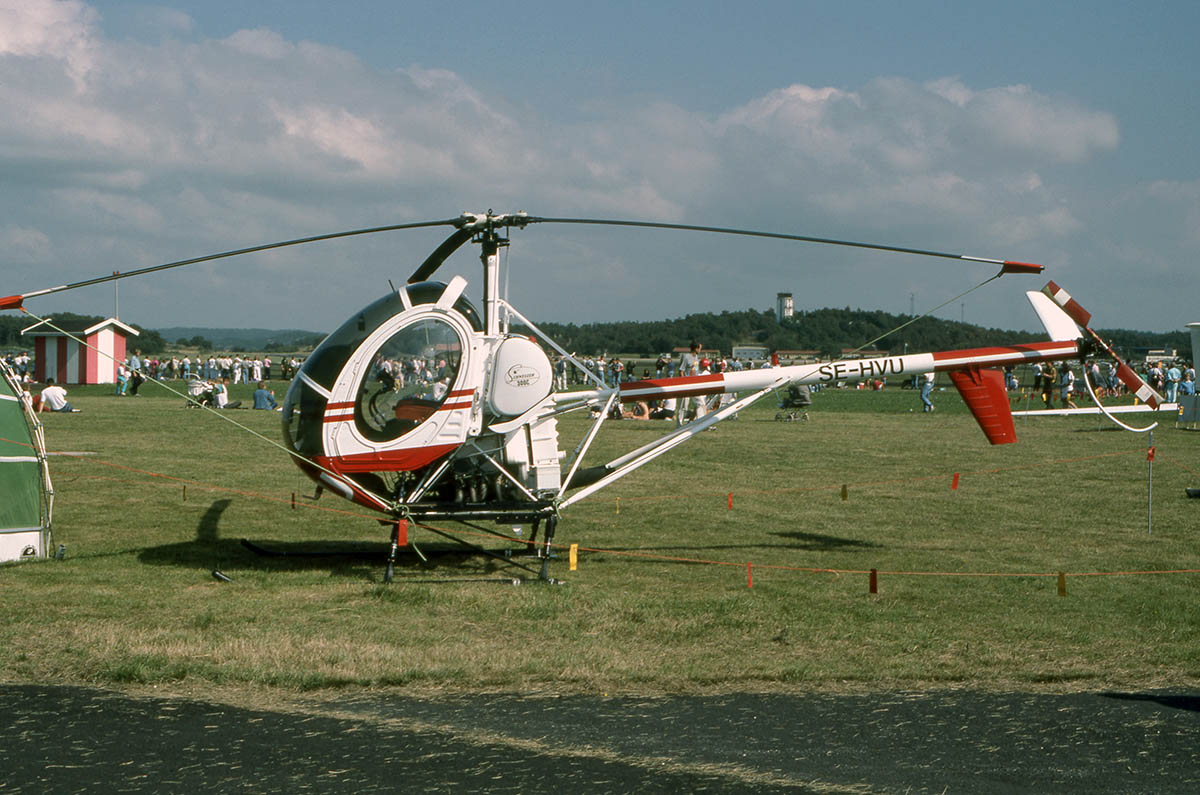 SE-HVU på Säven den 1991-08-31. Foto: Hans Wallin.