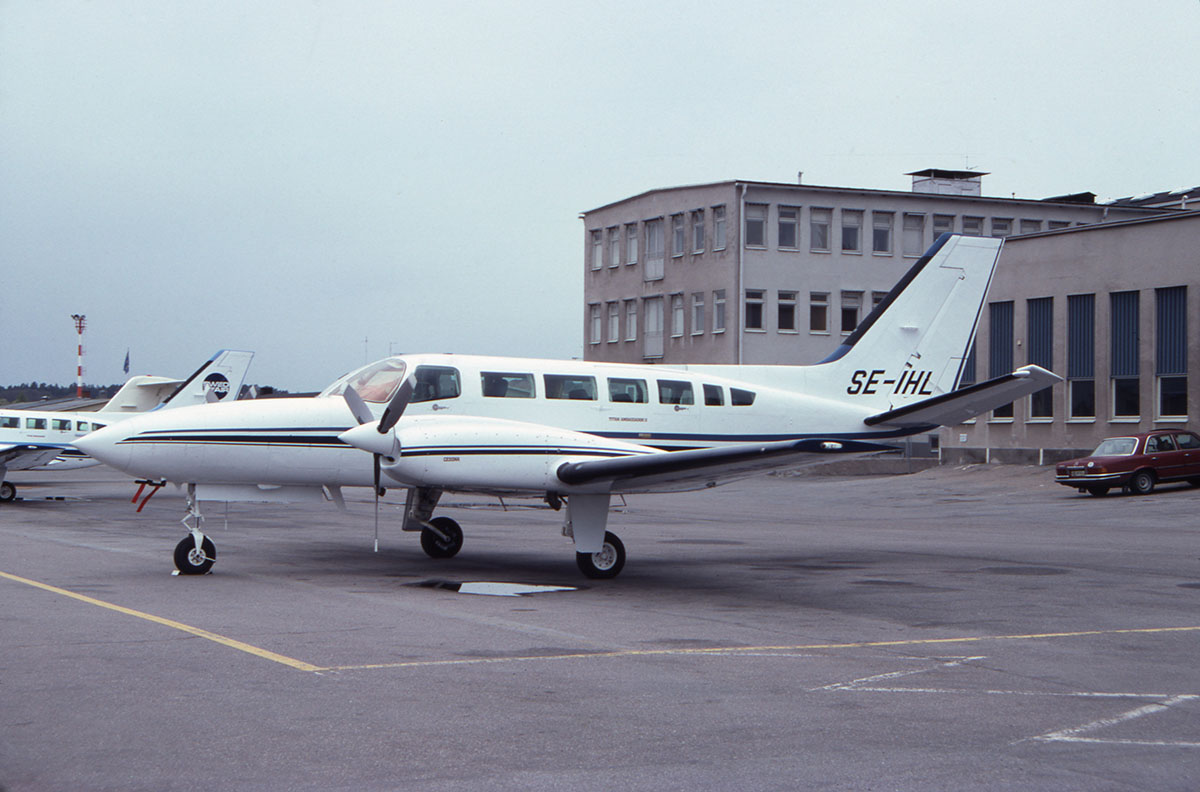 SE-IHL på Bromma 1982. Foto: Tor Johnsson.