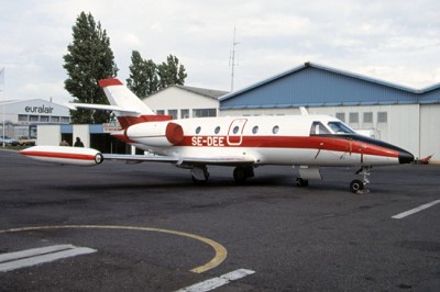 SE-DEE på Le Bourget, Paris den 9 juni 1991. <br />Foto: Sven-Erik Jönsson