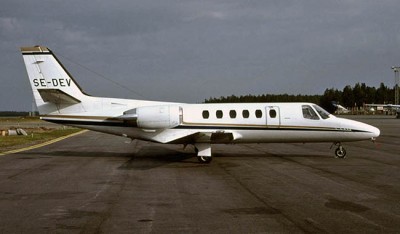 SE-DEV i Skellefteå den 8 september 1985.<br />Foto: Rolf Larsson
