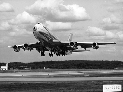 SE-DFZ, startar från Arlanda ca 1979. Foto ur Johannes Thinesens samling.