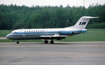 SE-DGE på Bromma 3 juni 1980. <br />Foto: Freddy Stenbom