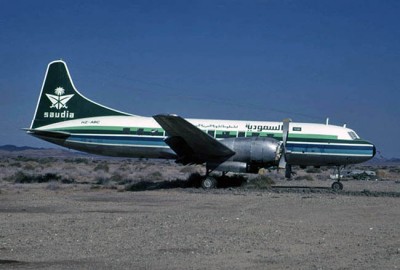 HZ-ABC i Jeddah den 14 december 1974.<br />Foto: John Wegg