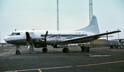 A2-BSY, fd SE-BSY på Kastrup den 10 mars 1976.<br />Foto: Rolf Larsson