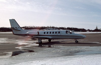 SE-DLY på Bromma 1993. Foto: Sven-Erik Jönsson