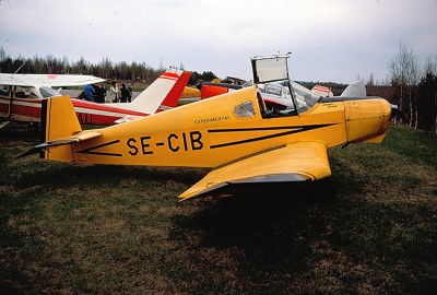 SE-CIB, troligen 1978. Foto ur Freddy Stenboms donerade samling