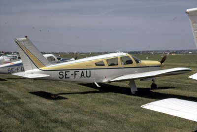 SE-FAU på F 10 Ängelholm vid flygdag den 1972-05-13