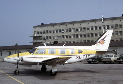 SE-FAY på Bromma 1973 Foto: Benny Karlsson