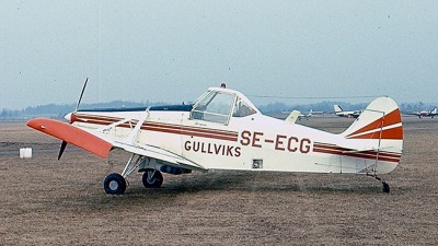 SE-ECG på Sundbro 1971-04-17, notera vingspetsarna skiljer sig övriga bilder. <br />Foto: Leif Fredin