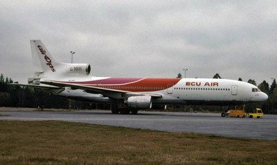 SE-DPX på Arlanda 1994-10-22. Foto: Tommy Lakmaker