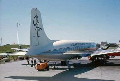 SE-CNG den 5 maj 1965. Kan bilden vara tagen på Bulltofta?<br />Foto: Gustaf Persson