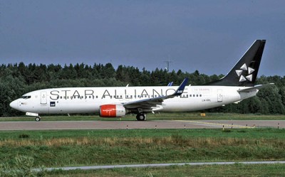 LN-RRL på Arlanda 2010. Foto: Tommy Lakmaker via Rolf Larsson